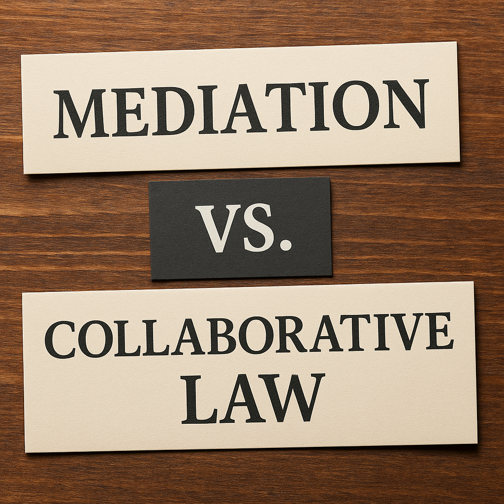 Mediation vs Collaborative Law