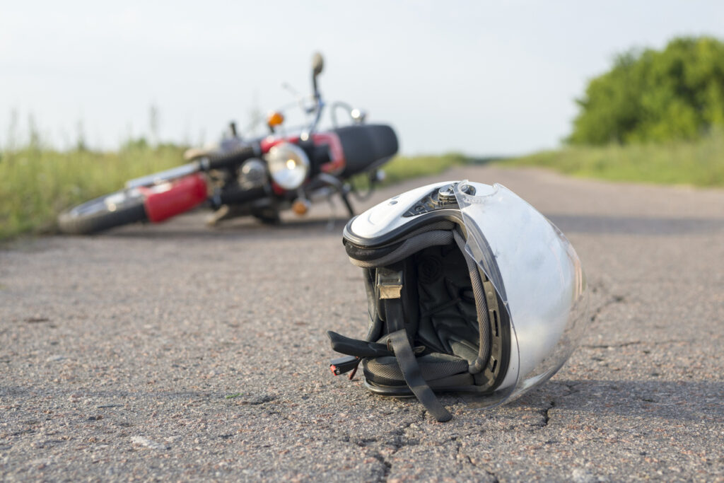 compensated in a Colorado motorcycle accident claim with no helmet
