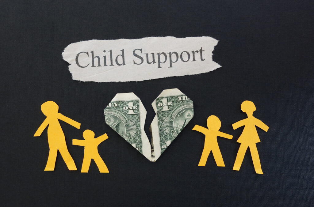 irs tax refund for child support