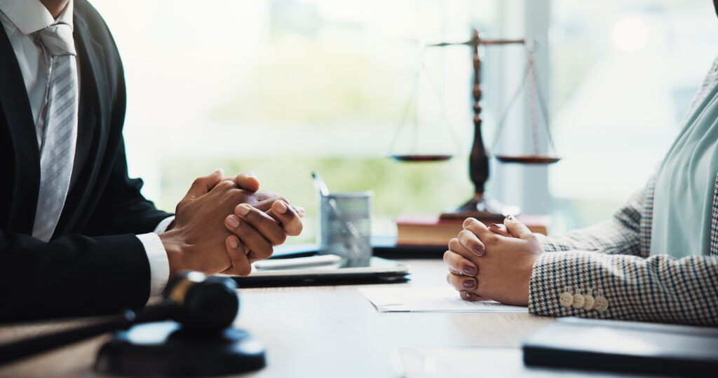 Client consultation after contacting California employment lawyer