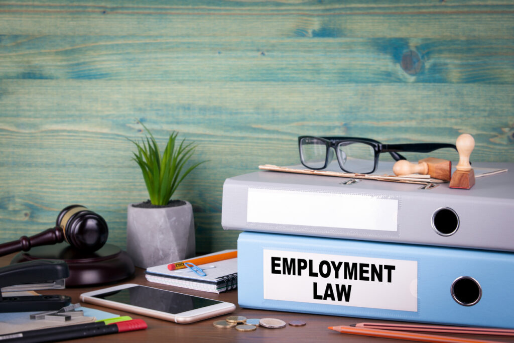 Legal paperwork handled by contacting California employment lawyer